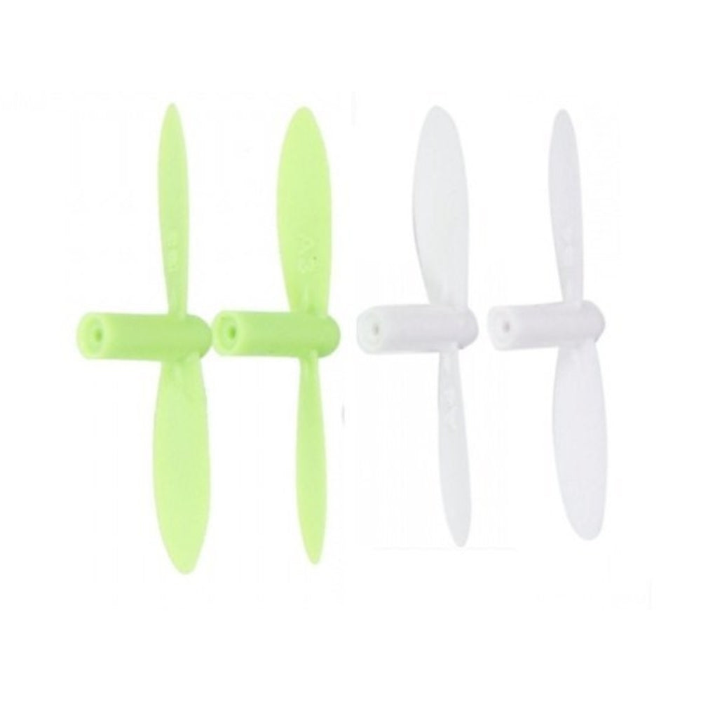 4 Pcs RC Quadcopter Rotor Blades For Q4 Nano V272 H111 CX10 CX11 395 - V272-01RD_2