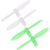 4 Pcs RC Quadcopter Rotor Blades For Q4 Nano V272 H111 CX10 CX11 395 - V272-01RD_1