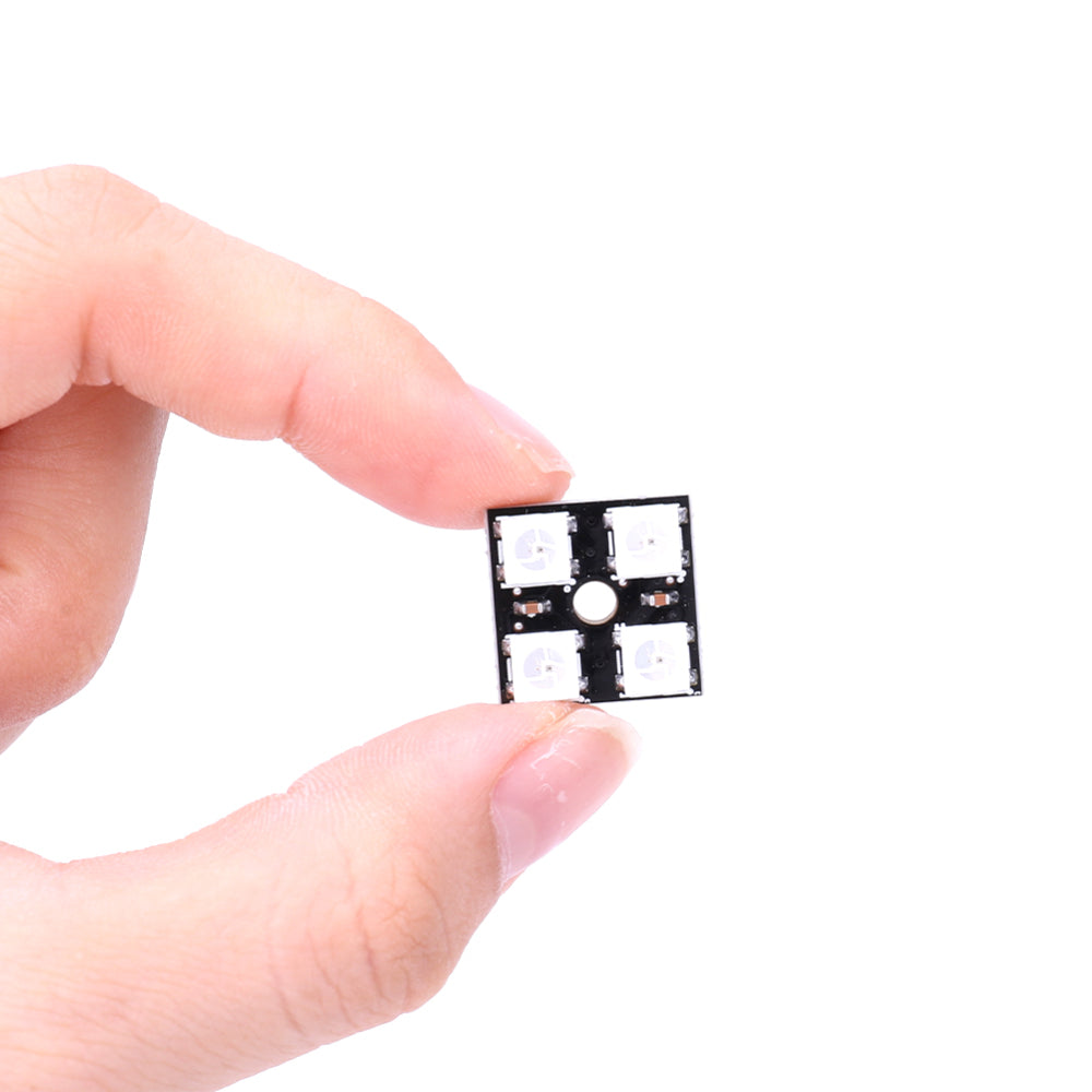 4 Bit Led Module WS2812B 4-Bit RGB Full-Color LED Module Board – Smart Lighting