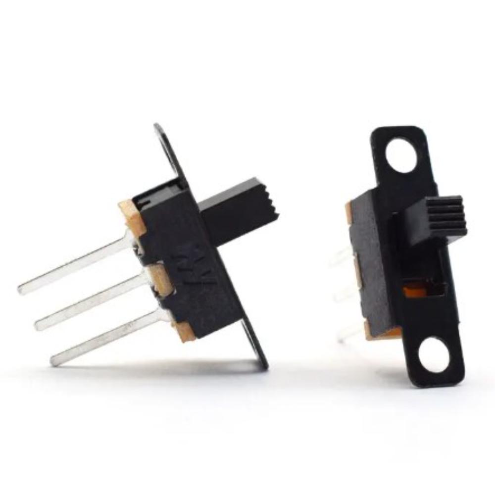 4mm 1P2T SPDT Slide Switch On-Off 3-Pin 0.3A