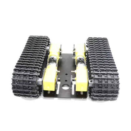 4WD Remote Control Tank Crawler Robot with Obstacle Avoidance