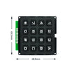 4x4 Matrix Keyboard Keypad Module 4*4 Plastic Keys Switch_DIMENSION