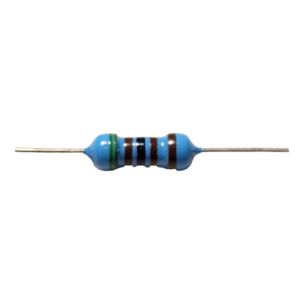 50 Résistances Carbone 5.1 Ohms 1/4W ±5% - Électronique DIY
