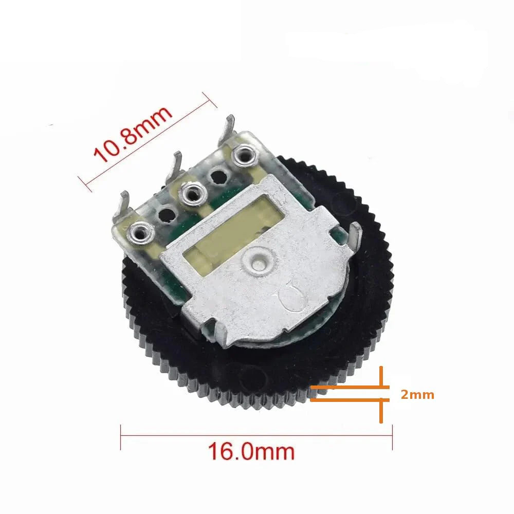 Potenziometro B503 50K Ohm 5 Pin – Due File 16x2 Mm Per Gear Dial - Foto 1
