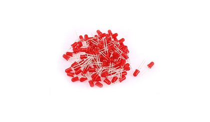 Diffused Red LED Pack of 50 Pcs 5mm