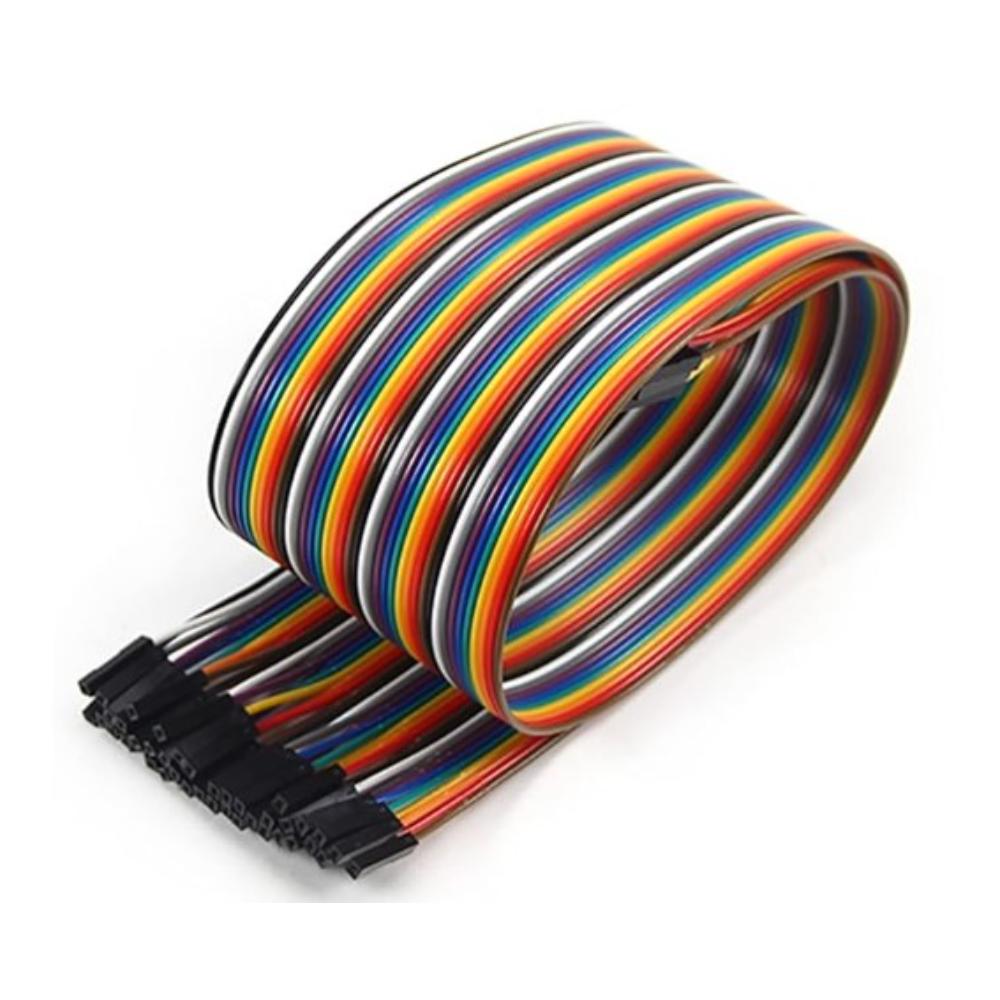 50 CM 40 Pin Dupont Cable Female to Female connector-3