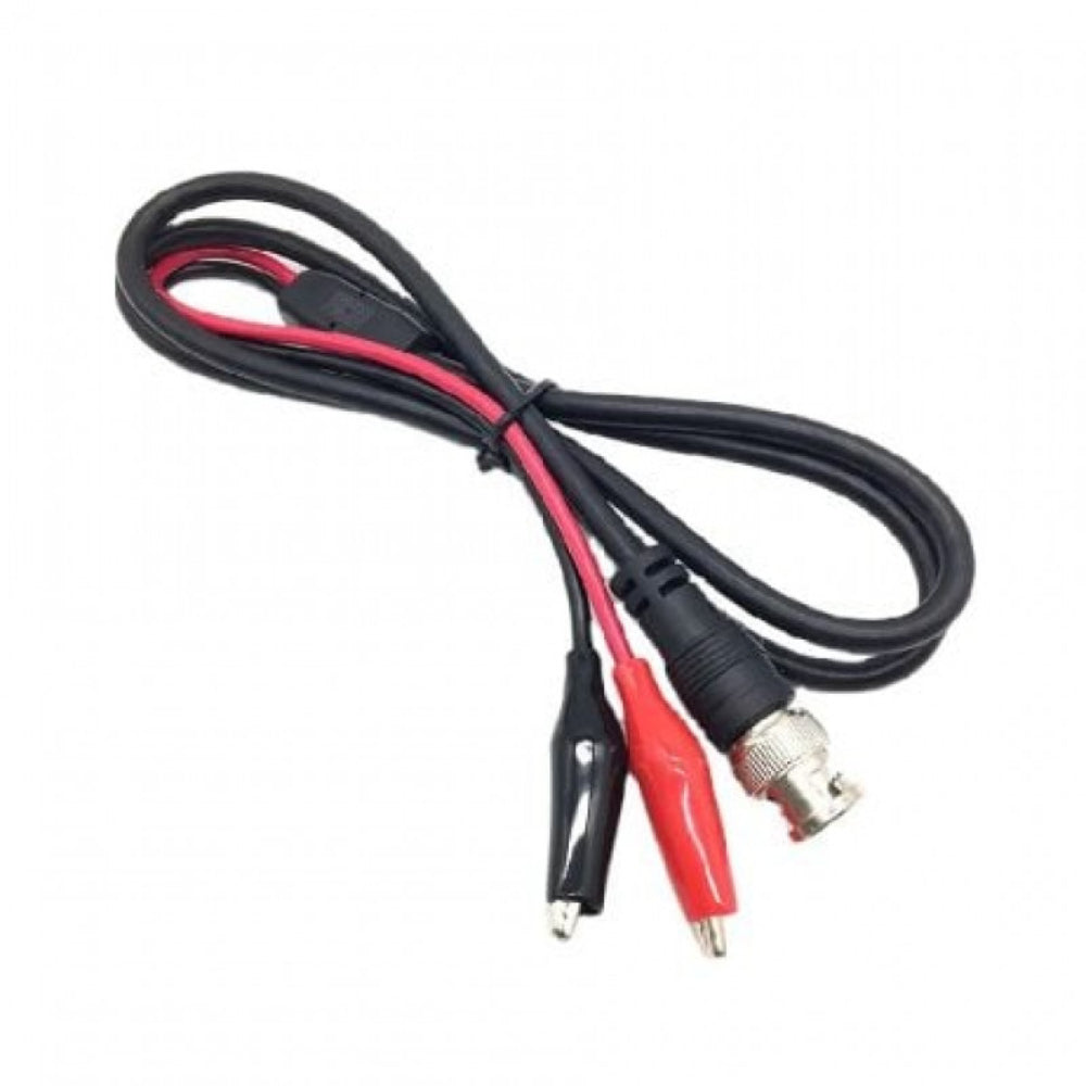 Produktbild von 2er-Set BNC-Testkabel Mit Dual-Hooking-Prüfspitzen – Für Oszilloskope, 50Ω, 110 Cm