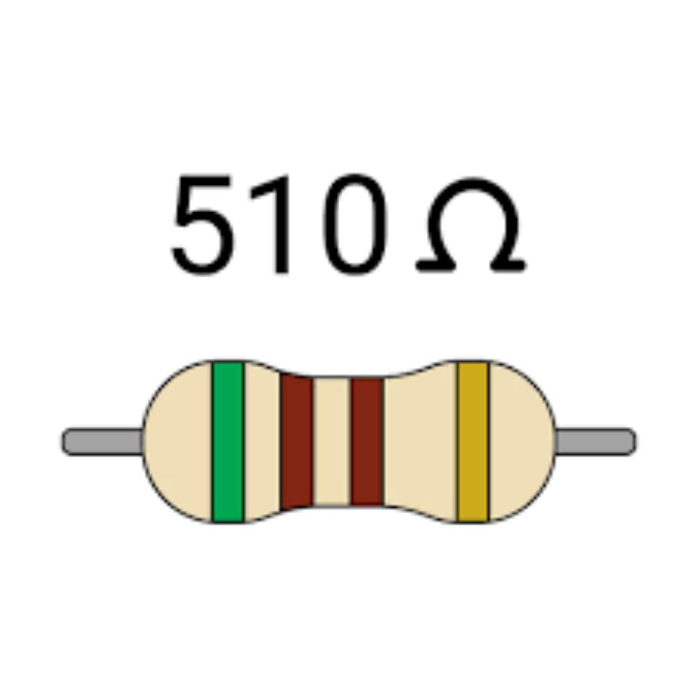 E-Projects 10EP514510R 510 Ohm Resistors, 1/4 W, 5% (Pack of 10 E-Projects 10EP514510R 510 Ohm Resistors, 1/4 W, 5% (Pack of 10