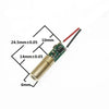 510nM 30mW 6MM 3.3V DC Green Laser Dot Industrial grade module wire 20mm_1