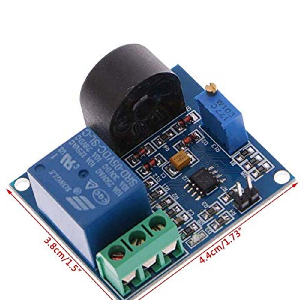 5A 12V Overcurrent Protection AC Current Detection Sensor Module