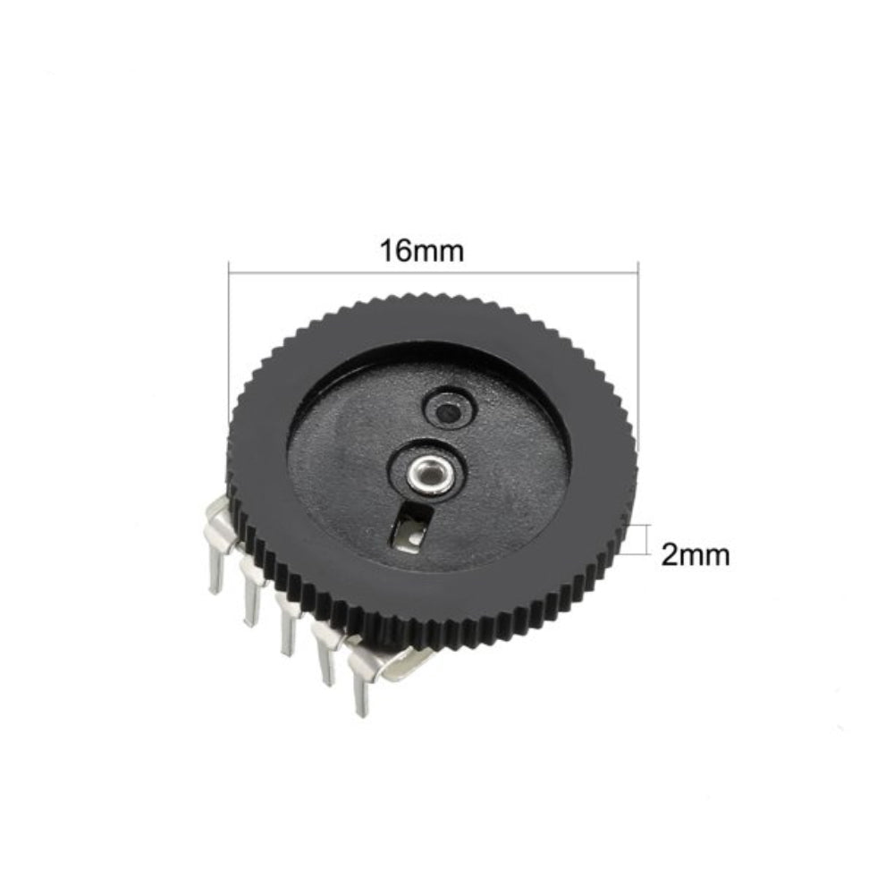 Potenciómetro Deslizante Recto De Doble Canal B10k De 75 Mm | Cuotas