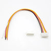 5P Locking Pin Pitch 2.54mm Connector Single Head, Straight Male and Female both 300mm-3