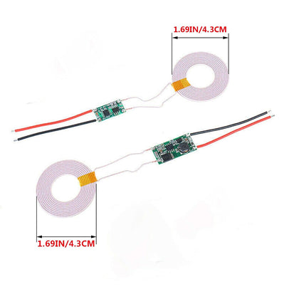 5V 300mA Wireless Power Supply Transmitter Receiver Charging Coil Module_1