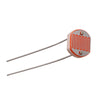 Side angle view of 5mm 5537 ldr resistor device