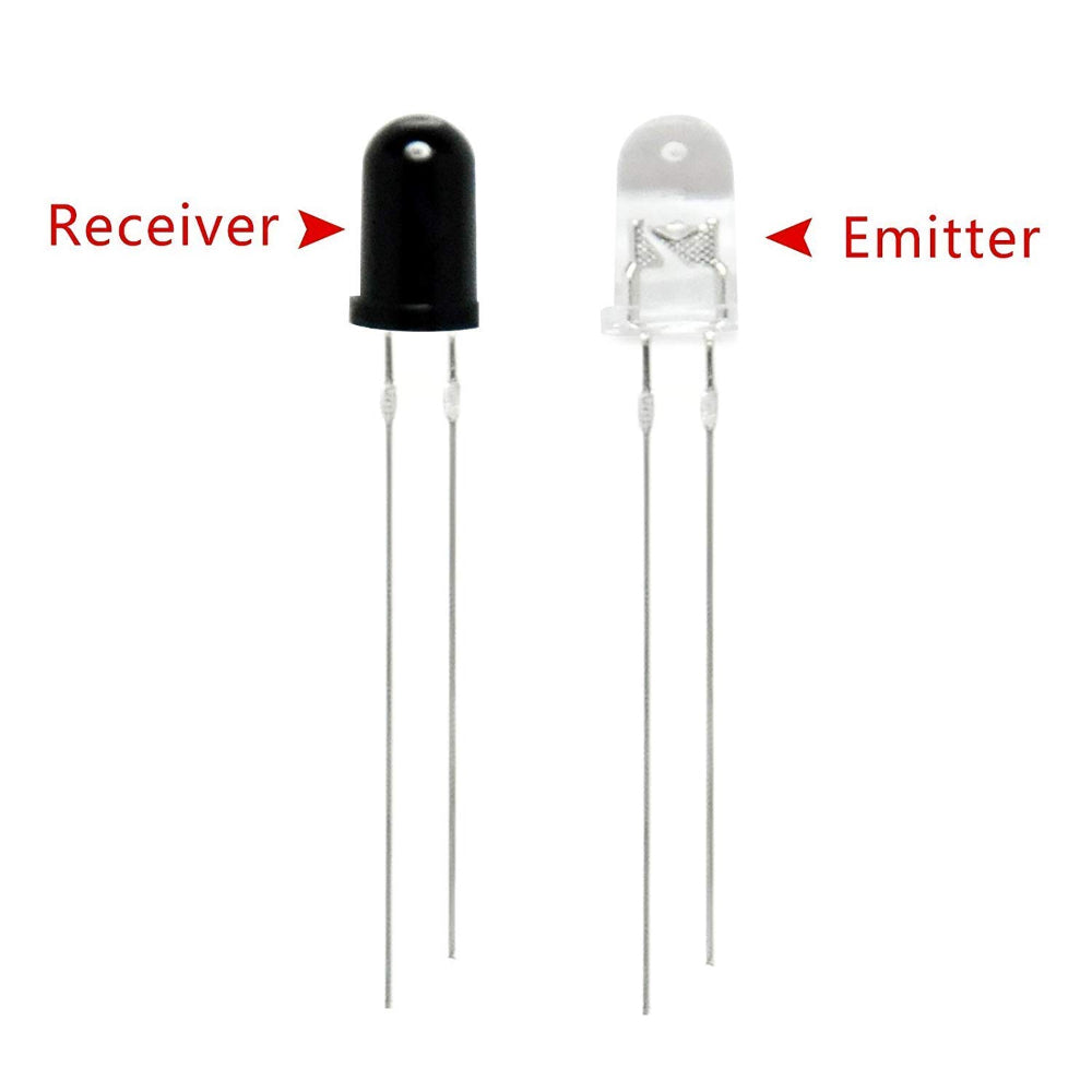 Ir Emitter Module 5mm IR Transmitter Receiver Pair Sensor