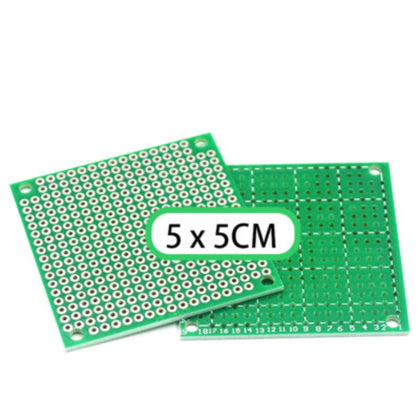 5x5cm Single Sided Universal PCB Prototype Board 2.54mm Pitch
