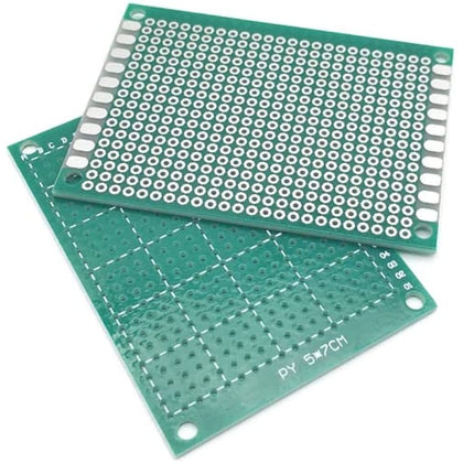 5x7cm Single Sided Universal PCB Prototype Board 2.54mm Pitch