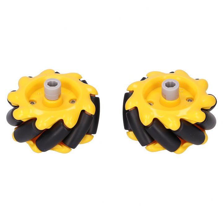 MECANUM Wheel (R+L) 2PCS 60mm + With Coupling
