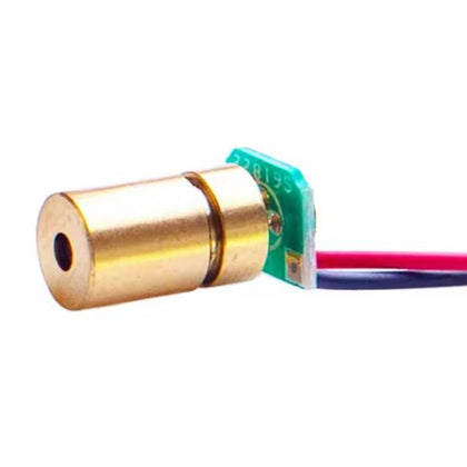 650nm 6MM 3.3V DC Single Glass Lens(Specially Made) Laser Dot Industrial grade module