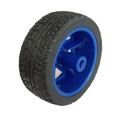 Blue 65mm TT BO Motor Robot Wheel_1