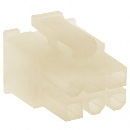 6 Pin 2×3 Molex Minifit Female Connector 4.2mm Pitch_1