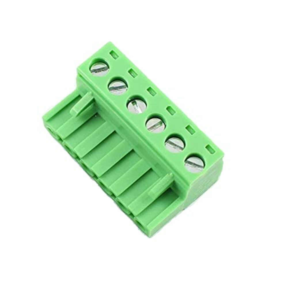 6 Pin Terminal Block Connector Plug Pitch 5.08mm