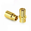 6mm Gold Plated Bullet Male Female Banana Connector-1