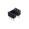 6 Pin DIP IC Base Pitch Width 7.62mm and pins spaced at 2.54mm -3