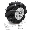80mm Mecanum wheel rollers