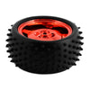 85mm Large and 38mm Width Friction Sponge Robot rubber wheel (Red)