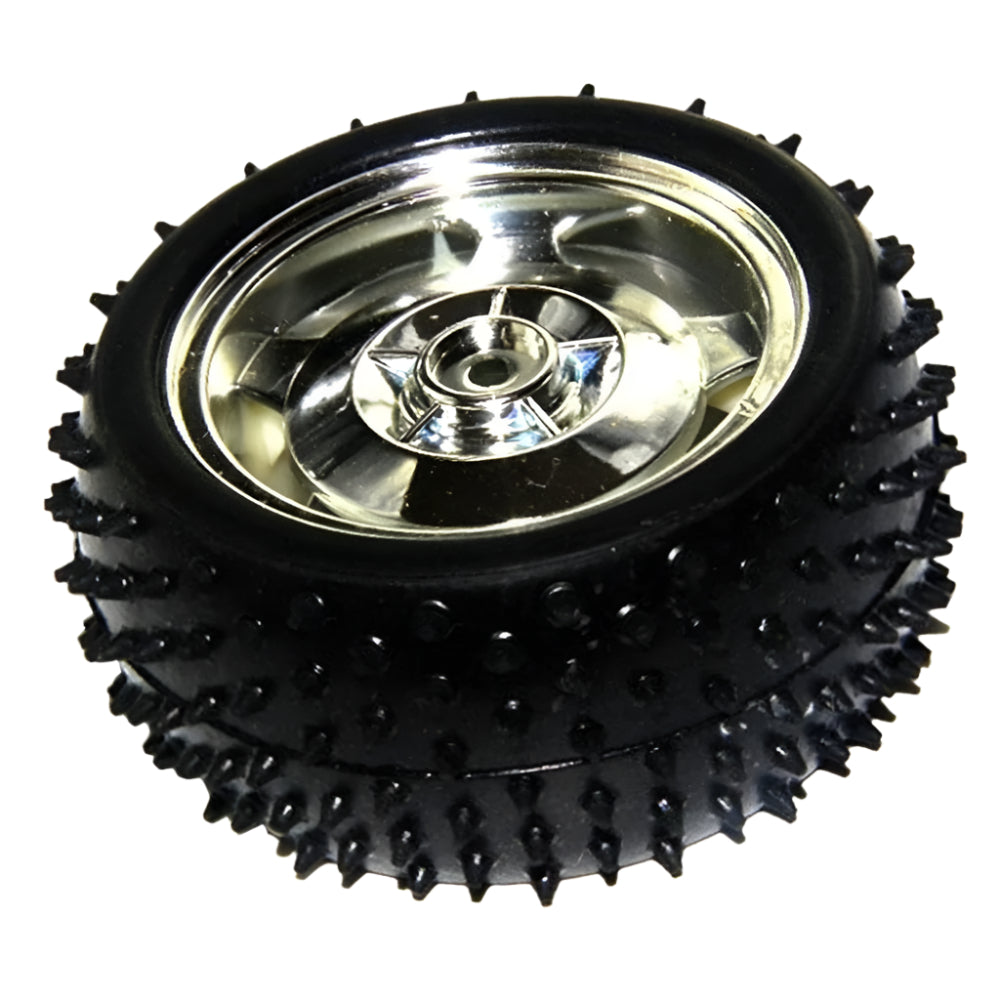 85mm Large and 38mm Width Friction Sponge Robot rubber wheel -3