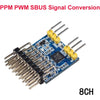 8CH Receiver PWM PPM SBUS 32bit Encoder Signal Conversion Module_2