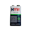 9V Battery HYW Non-Rechargeable Zinc Carbon Dry-2