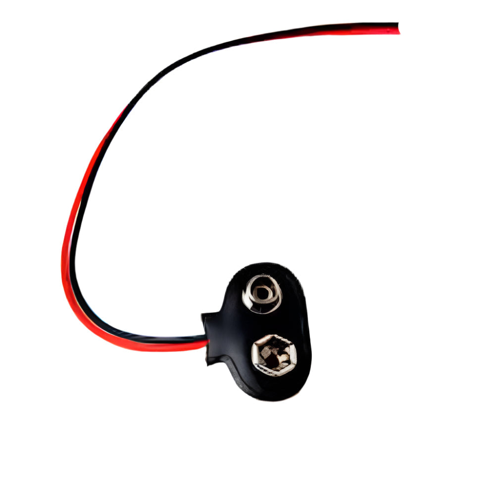 Battery Module Cap T Type 9V Battery Cap Buckle Connector 10CM Long