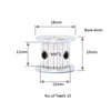 AF 3M XL15 Synchronous Wheel Pulley Teeth 15 Hole 4mm