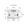 AF XL20 Synchronous Wheel Pulley Teeth 20 Hole 5mm_drawing