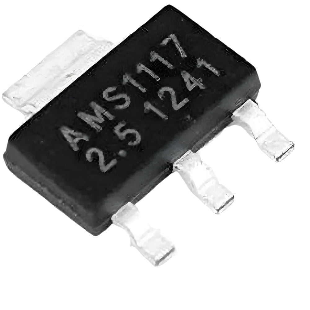 50 Régulateurs De Tension AMS 1117-2.5 SOT-223 - Transistor SMD 2,5 V Pour Projets électroniques - 5