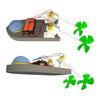 Aerodynamic Speedboat Propeller Paddle Boat