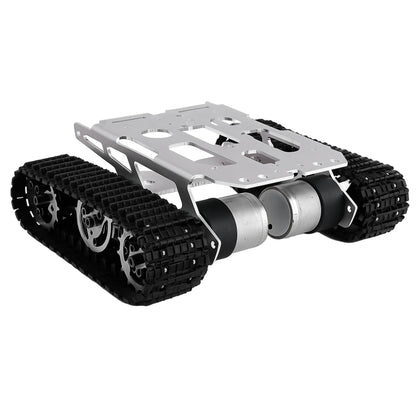 Aluminium Alloy Smart Tank Crawling Chassis With Motor DIY