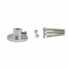 Aluminum Alloy Flange Coupling  for Omnidirectional Mecanum Wheel (Outer Dia 28mm, Shaft diameter 4mm)