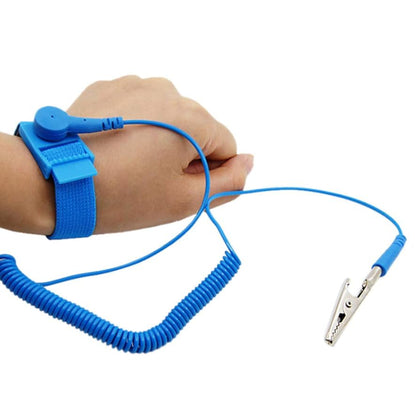 Anti Static ESD Wrist Strap Elastic Band with Clip for Sensitive Electronics Repair Work Tool_1
