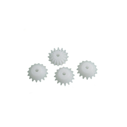 Bevel plastic gear gear 0.5 teeth size modulus 1.95mm hole_back