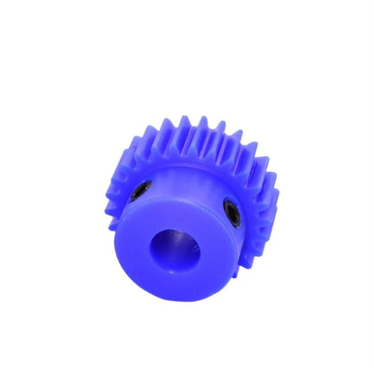 Blue Spur Nylon Gear 1 Moldule 16 teeth Hole 4mm