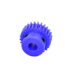 Blue Spur Nylon Gear 1 Moldule 16 teeth Hole 4mm