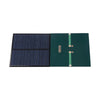 Blue belt line Solar Pannel 80x80mm 6V 150mA+1