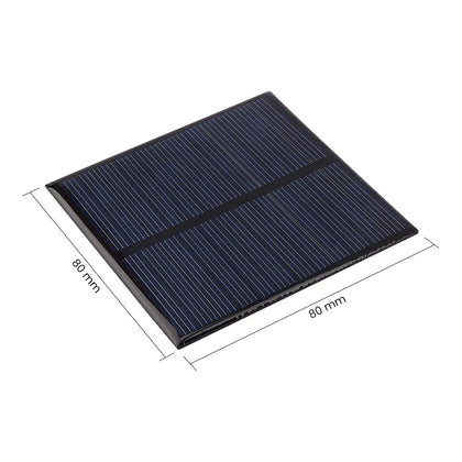 Blue belt line Solar Pannel 80x80mm 6V 150mA