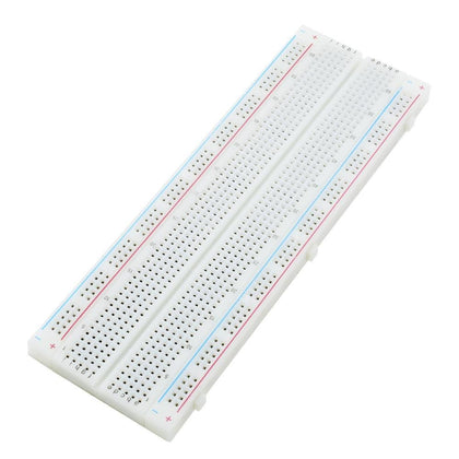 Breadboard 830 Holes Red And Blue Line Solderless Breadboard  front image