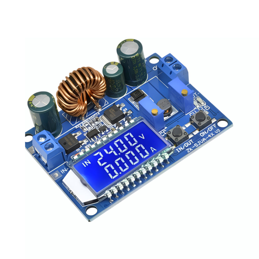 Buck-boost module constant voltage and constant current with LCD digital display voltmeter and ammeter adjustable buck and boost