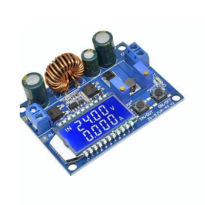 Buck-boost module constant voltage and constant current with LCD digital display voltmeter and ammeter adjustable buck and boost