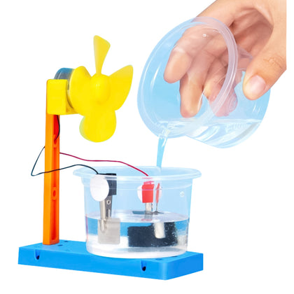 Cool Air! DIY Salt Water Powered Fan Kit